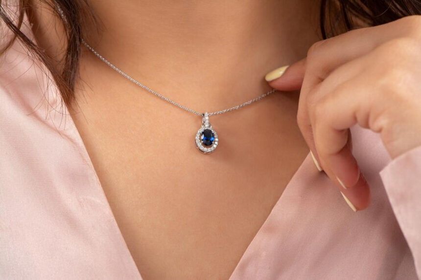 pendentif tanzanite